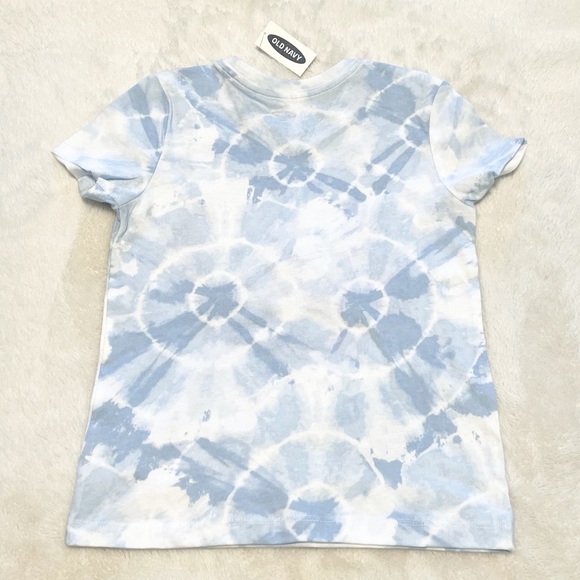 🆕Girl’s Old Navy Tie-Dye PEACE SIGN ☮️ Tee Size XS - Picture 5 of 7